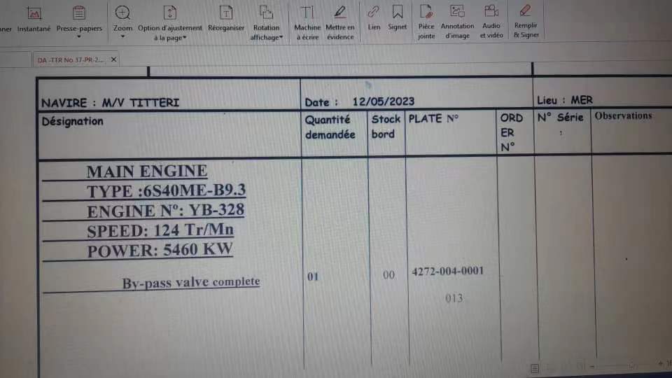 【询价】船用配件采购—旁通阀总成（CK-Z20230514-01）询价-泰州昌宽社区-报价采购-船用采购网-船舶物料采购-船务服务-一站式船用设备供应服务