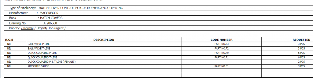 【询价】船用配件采购—配件（CK-H20230810-09）询价-泰州昌宽社区-报价采购-船用采购网-船舶物料采购-船务服务-一站式船用设备供应服务