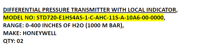 【询价】船用配件采购—差压变送器（CK-L20230920-05）询价-泰州昌宽社区-报价采购-船用采购网-船舶物料采购-船务服务-一站式船用设备供应服务