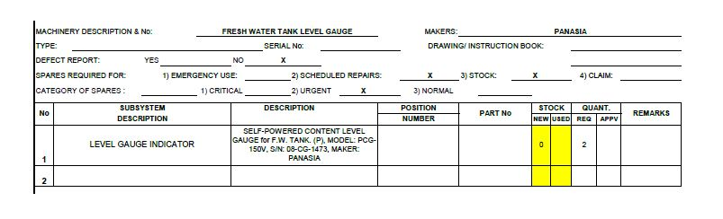 【询价】船用配件采购—液位计指示器（CK-H20231012-02）询价-泰州昌宽社区-报价采购-船用采购网-船舶物料采购-船务服务-一站式船用设备供应服务