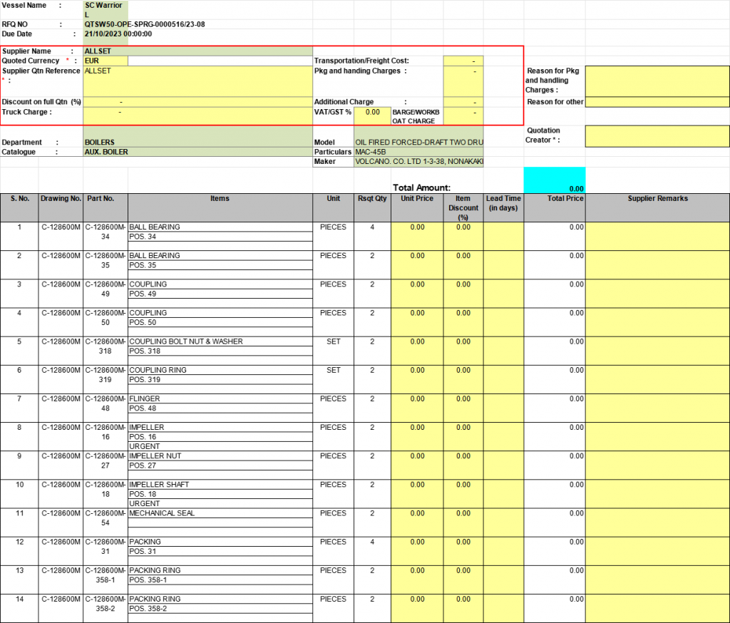 【询价】船用配件采购—备件（CK-R20231020-18）询价-泰州昌宽社区-报价采购-船用采购网-船舶物料采购-船务服务-一站式船用设备供应服务