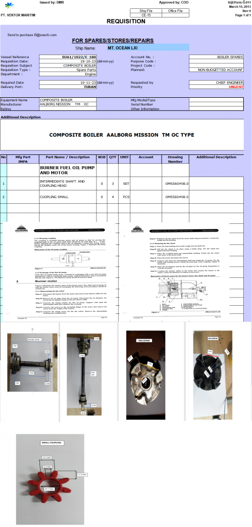 【询价】船用配件采购—复合锅炉备件（CK-R20231020-21）询价-泰州昌宽社区-报价采购-船用采购网-船舶物料采购-船务服务-一站式船用设备供应服务