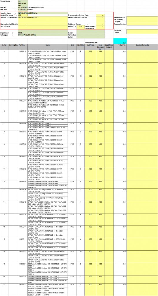 【询价】船用配件采购—备件（CK-R20231020-22）询价-泰州昌宽社区-报价采购-船用采购网-船舶物料采购-船务服务-一站式船用设备供应服务