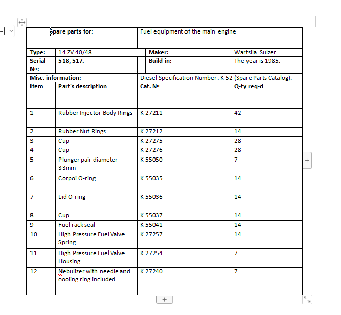 【询价】船舶配件—备件（CK-R20231026-07）询价-泰州昌宽社区-报价采购-船用采购网-船舶物料采购-船务服务-一站式船用设备供应服务