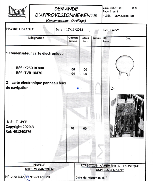 【询价】船舶配件—备件（CK-Z20231120-01）询价-泰州昌宽社区-报价采购-船用采购网-船舶物料采购-船务服务-一站式船用设备供应服务