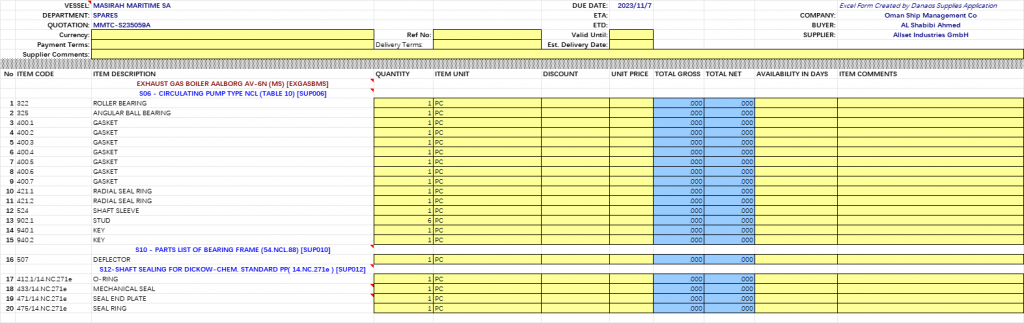 【询价】船舶配件—循环泵备件（CK-R20231113-03）询价-泰州昌宽社区-报价采购-船用采购网-船舶物料采购-船务服务-一站式船用设备供应服务