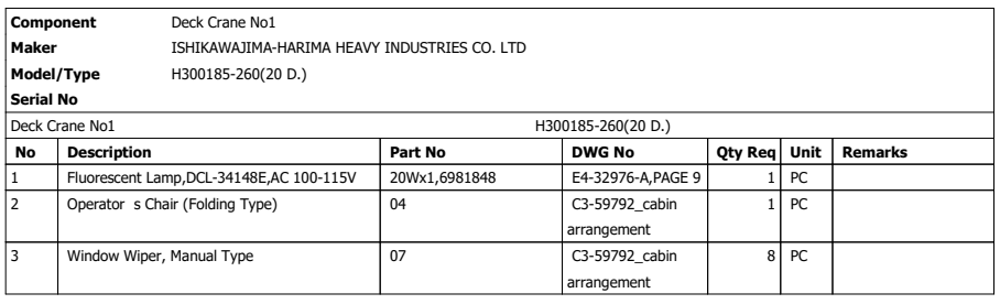 【询价】船舶配件—备件（CK-H20231130-08）询价-泰州昌宽社区-报价采购-船用采购网-船舶物料采购-船务服务-一站式船用设备供应服务