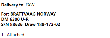 【询价】船舶配件—BRATTVAAG NORWAY备件（CK-R20231207-13）询价-泰州昌宽社区-报价采购-船用采购网-船舶物料采购-船务服务-一站式船用设备供应服务