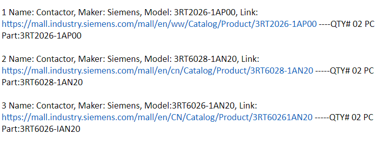 【询价】船舶配件—Siemens备件（CK-J20231218-08）询价-泰州昌宽社区-报价采购-船用采购网-船舶物料采购-船务服务-一站式船用设备供应服务