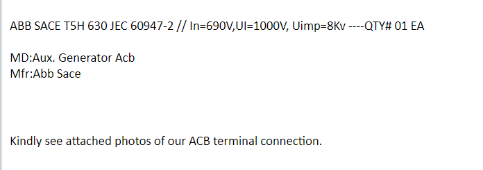 【询价】船舶配件—ABB备件（CK-J20231211-06）询价-泰州昌宽社区-报价采购-船用采购网-船舶物料采购-船务服务-一站式船用设备供应服务