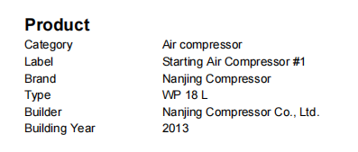 【询价】船舶配件—空气压缩机备件（CK-H20240108-03）询价-泰州昌宽社区-报价采购-船用采购网-船舶物料采购-船务服务-一站式船用设备供应服务