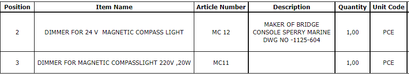 【询价】船舶备件—调光器（CK-C20240523-11）询价-泰州昌宽社区-报价采购-船用采购网-船舶物料采购-船务服务-一站式船用设备供应服务