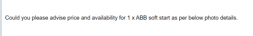 【询价】船舶备件—ABB备件（CK-J20240618-02）询价-泰州昌宽社区-报价采购-船用采购网-船舶物料采购-船务服务-一站式船用设备供应服务