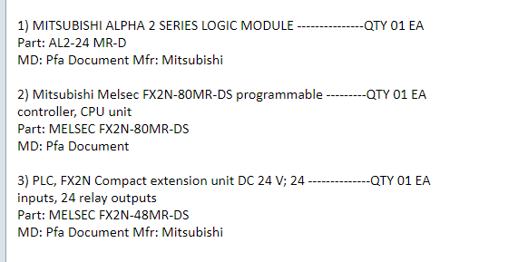 【询价】船舶备件—MITSUBISHI备件（CK-J20240611-07）询价-泰州昌宽社区-报价采购-船用采购网-船舶物料采购-船务服务-一站式船用设备供应服务