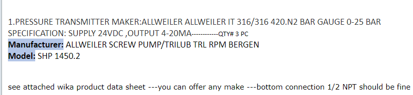 【询价】船舶备件—ALLWEILER压力变送器（CK-J20240725-02）询价-泰州昌宽社区-报价采购-船用采购网-船舶物料采购-船务服务-一站式船用设备供应服务