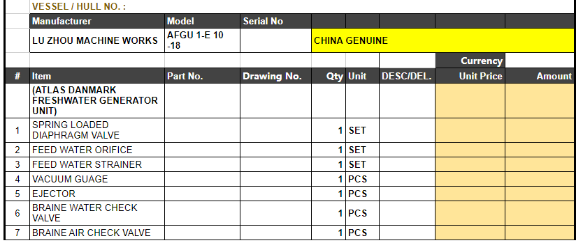 【询价】船舶备件—备件（CK-L20240716-15）询价-泰州昌宽社区-报价采购-船用采购网-船舶物料采购-船务服务-一站式船用设备供应服务