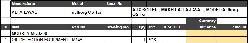 【询价】船舶备件—ALFA油检测设备（CK-L20240712-12）询价-泰州昌宽社区-报价采购-船用采购网-船舶物料采购-船务服务-一站式船用设备供应服务