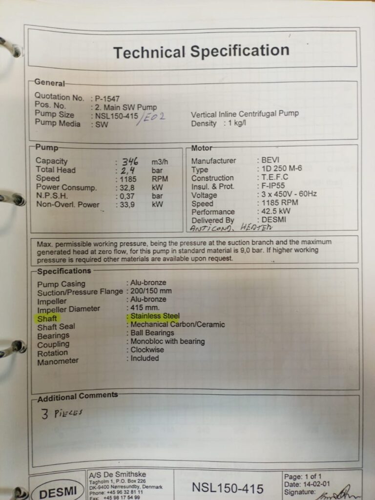 【询价】船舶备件—DESMI备件（CK-Y20240829-04）询价-泰州昌宽社区-报价采购-船用采购网-船舶物料采购-船务服务-一站式船用设备供应服务