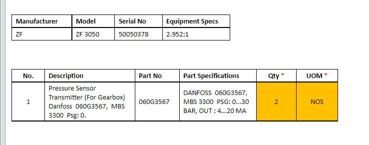 【询价】船舶备件—DANFOSS备件（CK-J20240905-14）询价-泰州昌宽社区-报价采购-船用采购网-船舶物料采购-船务服务-一站式船用设备供应服务