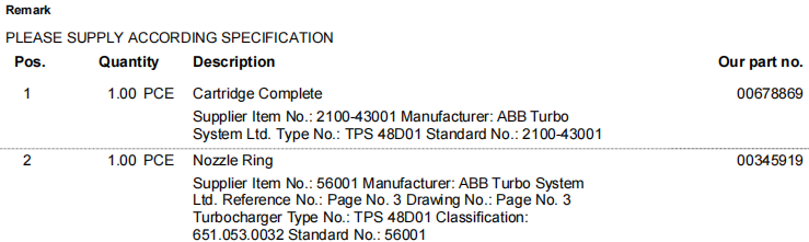 【询价】船舶备件—ABB备件（CK-R20240927-12）询价-泰州昌宽社区-报价采购-船用采购网-船舶物料采购-船务服务-一站式船用设备供应服务