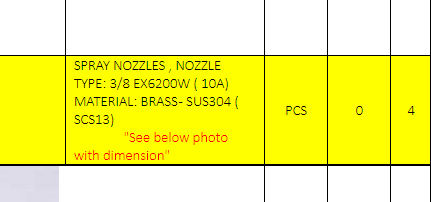 【询价】船舶备件—喷嘴（CK-L20241022-16）询价-泰州昌宽社区-报价采购-船用采购网-船舶物料采购-船务服务-一站式船用设备供应服务