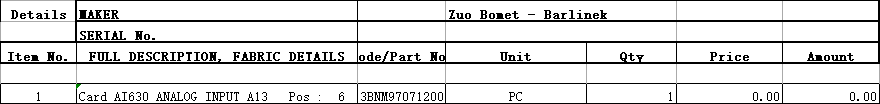 【询价】船舶备件—ABB备件（CK-J20241011-22）询价-泰州昌宽社区-报价采购-船用采购网-船舶物料采购-船务服务-一站式船用设备供应服务