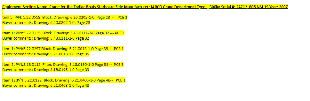 【询价】船舶备件—JABCO备件（CK-20241128-20）询价-泰州昌宽社区-报价采购-船用采购网-船舶物料采购-船务服务-一站式船用设备供应服务